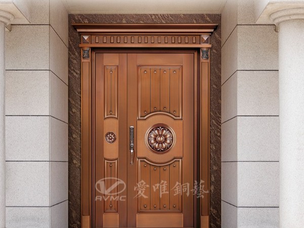 廣東別墅銅門(mén)廠家愛(ài)唯銅藝——?jiǎng)e墅銅門(mén)款式“花開(kāi)富貴”