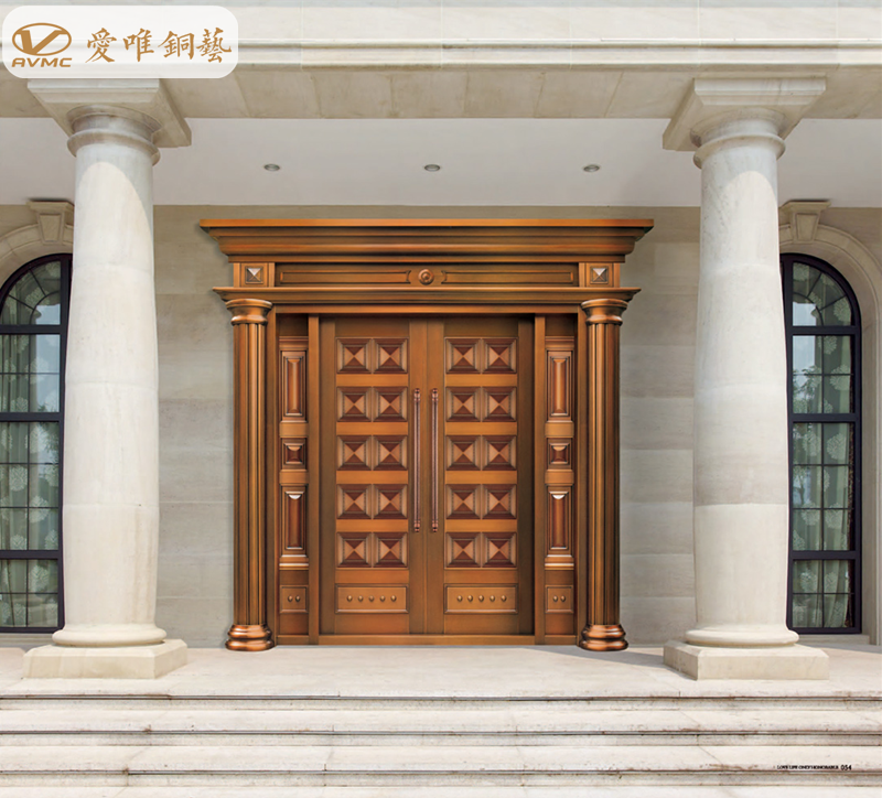 愛(ài)唯銅藝別墅入戶(hù)門(mén)