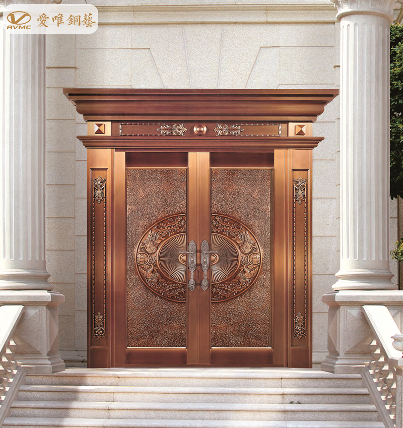 愛(ài)唯銅藝別墅入戶(hù)門(mén)