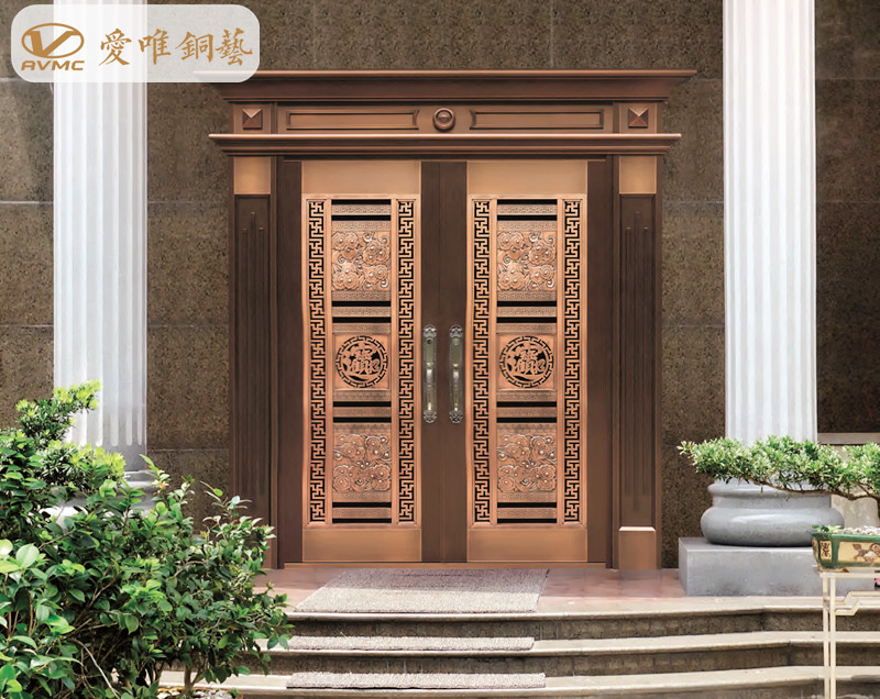愛(ài)唯銅藝別墅入戶(hù)門(mén)