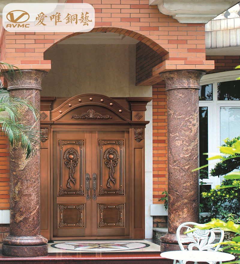 愛(ài)唯銅藝別墅入戶(hù)門(mén)