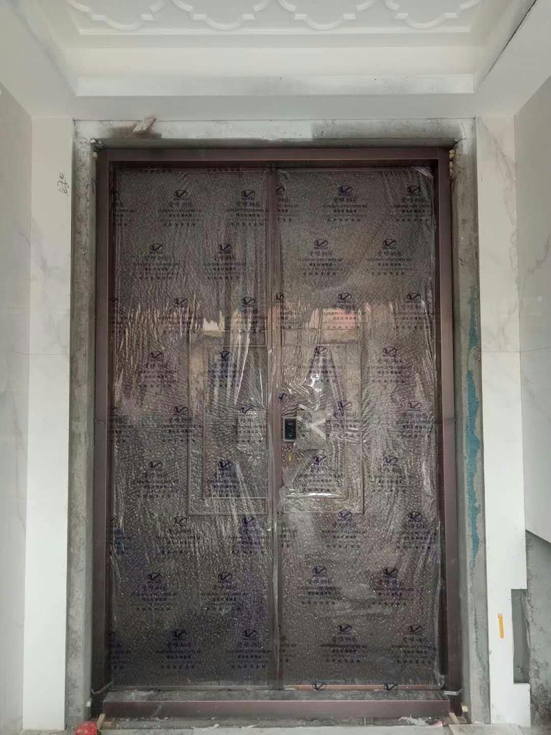 湖南張總別墅銅門(mén) (5)