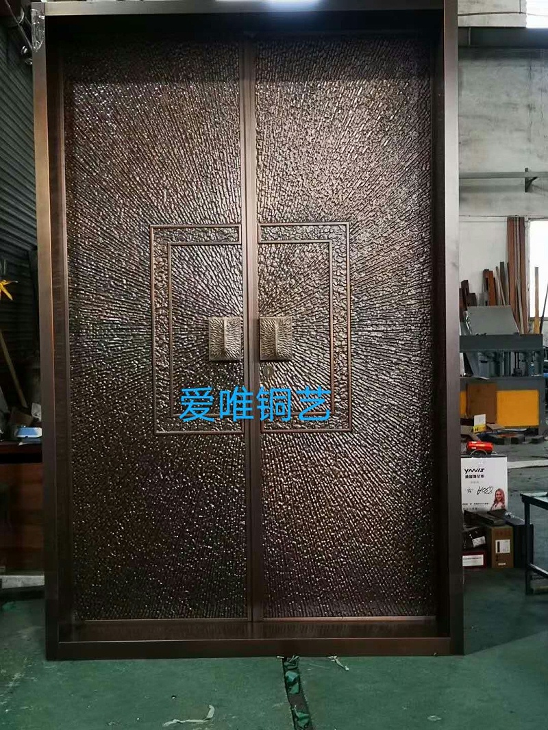 湖南張總別墅銅門(mén) (6)