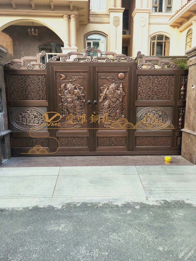 清遠庭院銅門 (5)