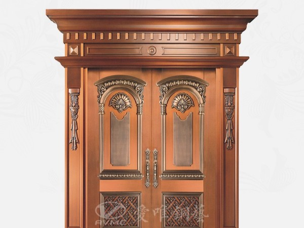 佛山銅門生產(chǎn)廠家愛唯銅藝——?jiǎng)e墅銅門歐式風(fēng)格定制銅門