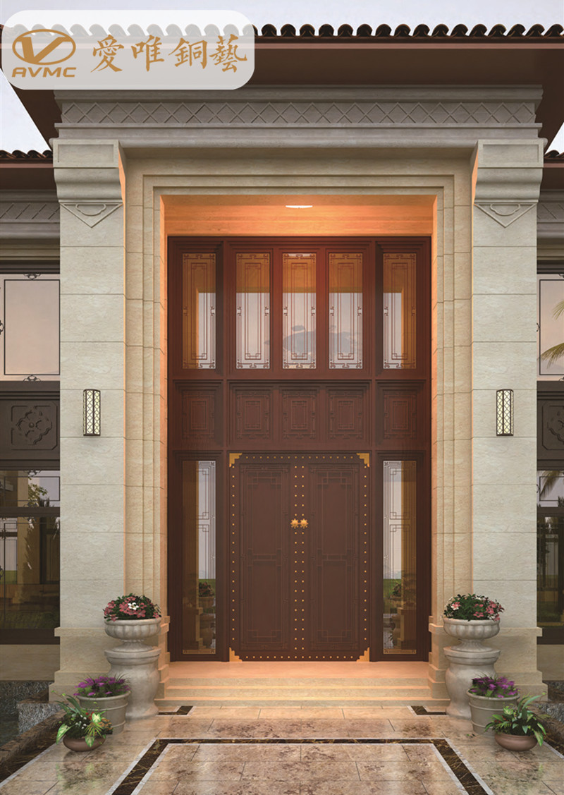 愛(ài)唯銅藝、銅門(mén)