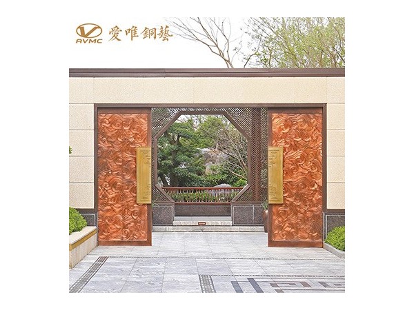 龍派愛(ài)唯銅藝別墅庭院銅門(mén)|銅門(mén)招商加盟