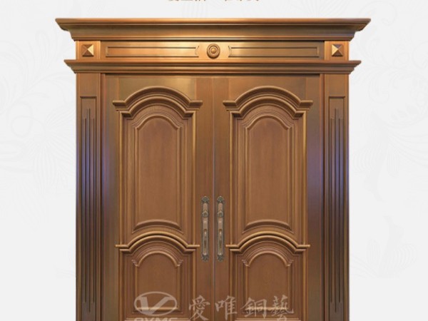 廣東別墅銅門(mén)廠家愛(ài)唯銅藝——?jiǎng)e墅銅門(mén)款式“盛世豪門(mén)”